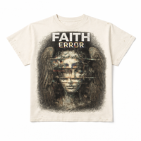 Faith Error Angel Glitch Graphic Tee