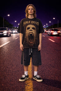 Half Dead Horror Graphic Tee