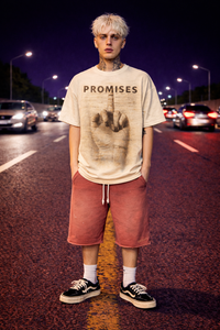 Promises Hand Graphic Streetwear Tee
