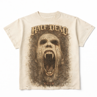 Half Dead Horror Graphic Tee